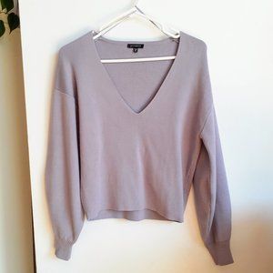 Lilac long sleeve sweater